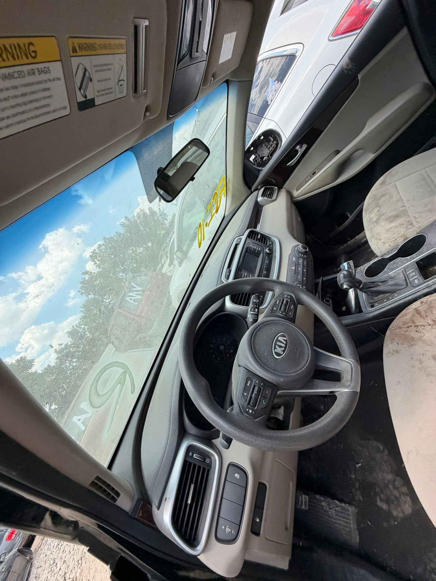 Interior Door Handle Rear Driver Side 2016 - 2020 Kia Sorento