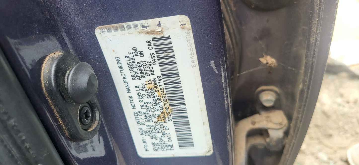 Rocker Panel Molding Passenger Side 2012 - 2018 Ford Focus