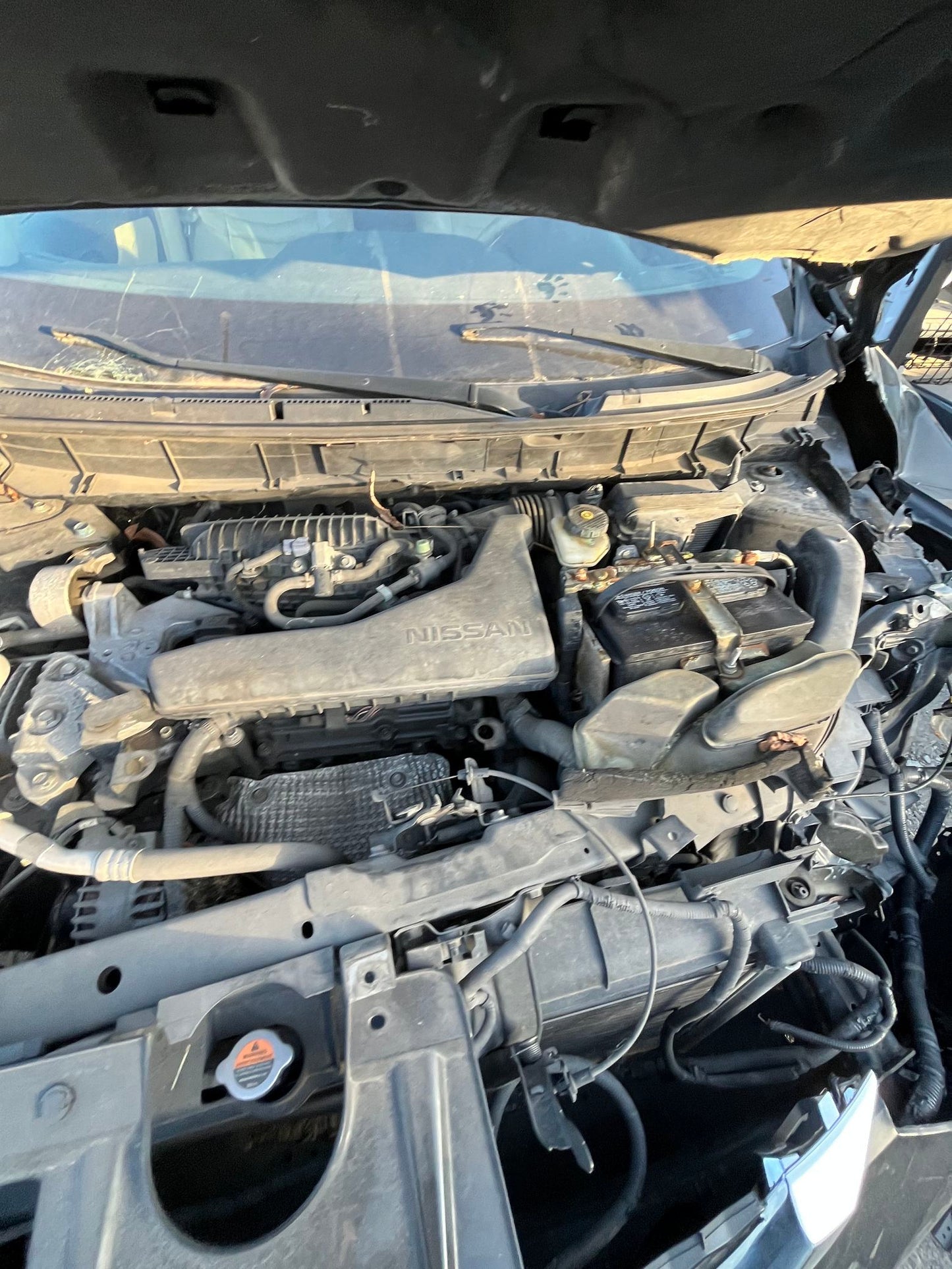 Vent Window Glass Front Door Driver Side 2014 - 2020 Nissan Rogue