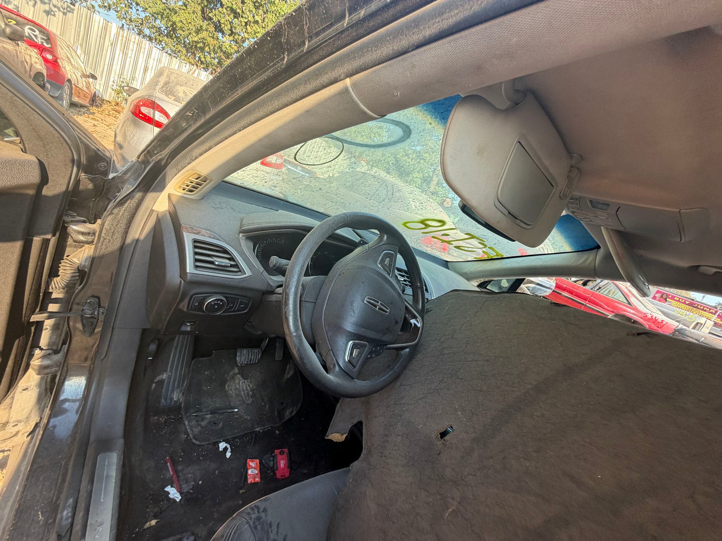 Door Window Glass Rear Driver Side 2013 - 2020 Lincoln MKZ