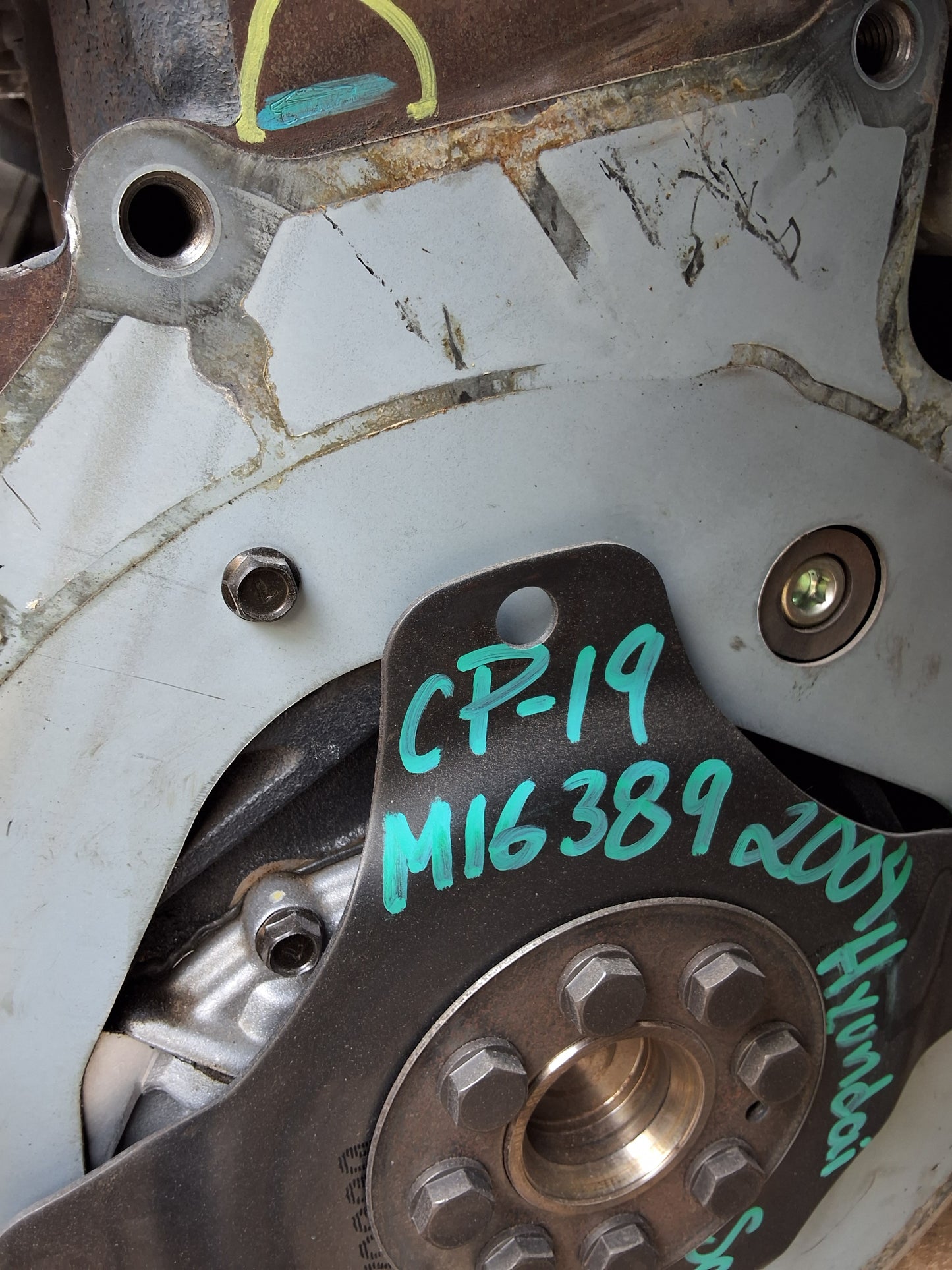 2003-2006 Hyundai Santa Fe - 3.5 L Engine -#16389