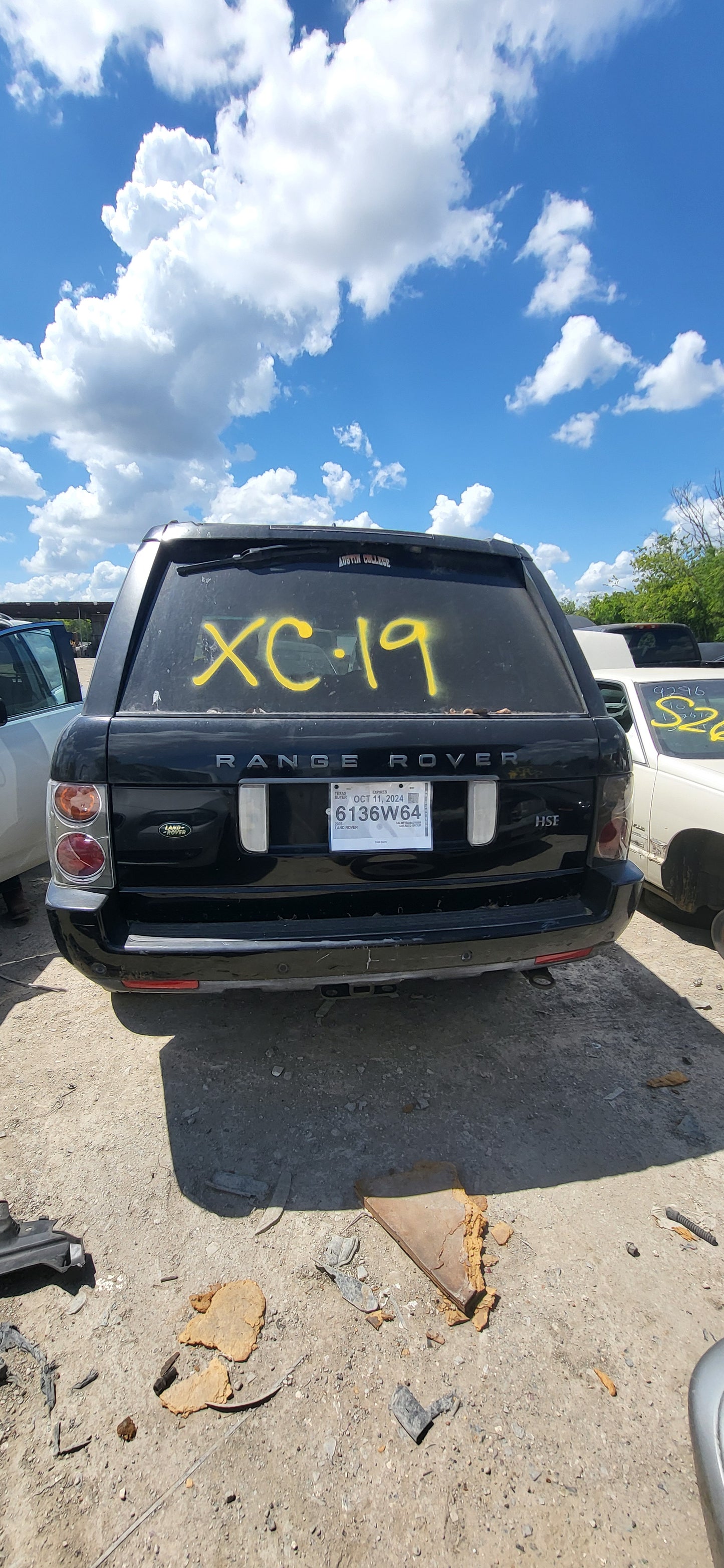 2/2 2006-2009 LAND ROVER RANGE ROVER | All Parts G - Z | SKU #: M17329 XC-19
