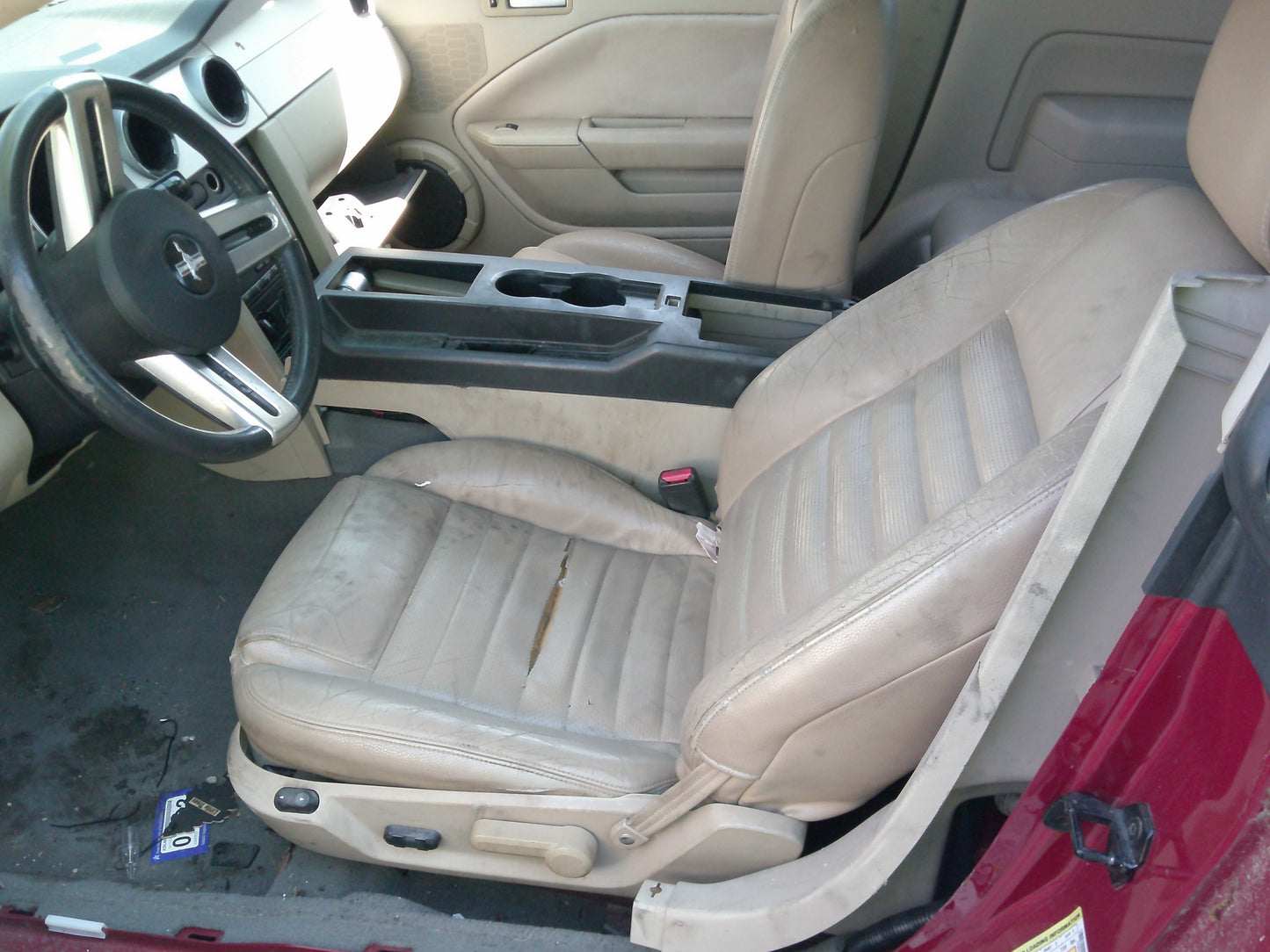 1/2 2005-2009 Ford Mustang | All Parts A - F | SKU #: M17504 XL-14