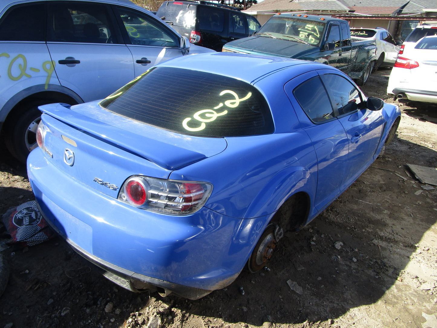 1/2 2004 - 2008 Mazda RX-8 | All Parts A - F | SKU #:16792 CQ-2