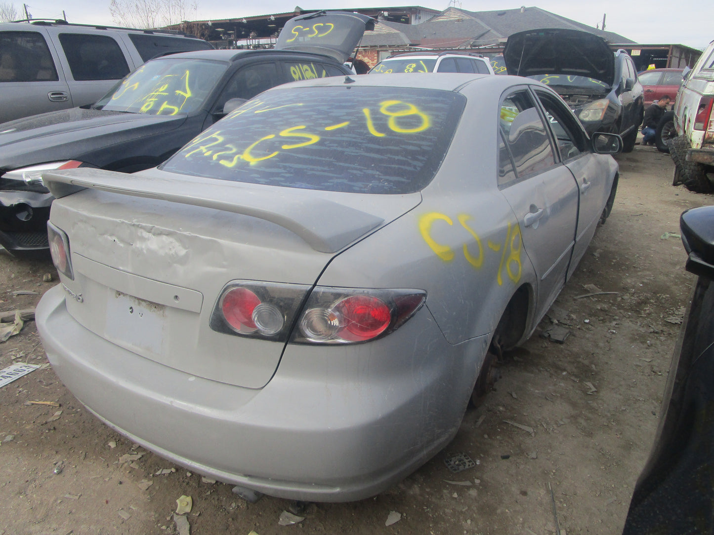 1/2 2003 - 2008 Mazda 6 | All Parts A - F | SKU #:16848 CS-18