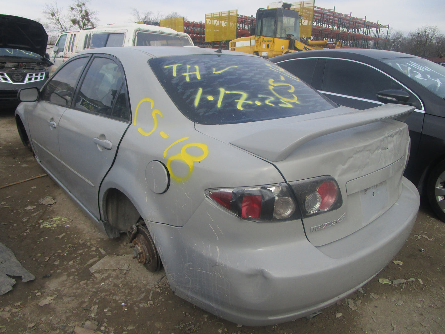 1/2 2003 - 2008 Mazda 6 | All Parts A - F | SKU #:16848 CS-18