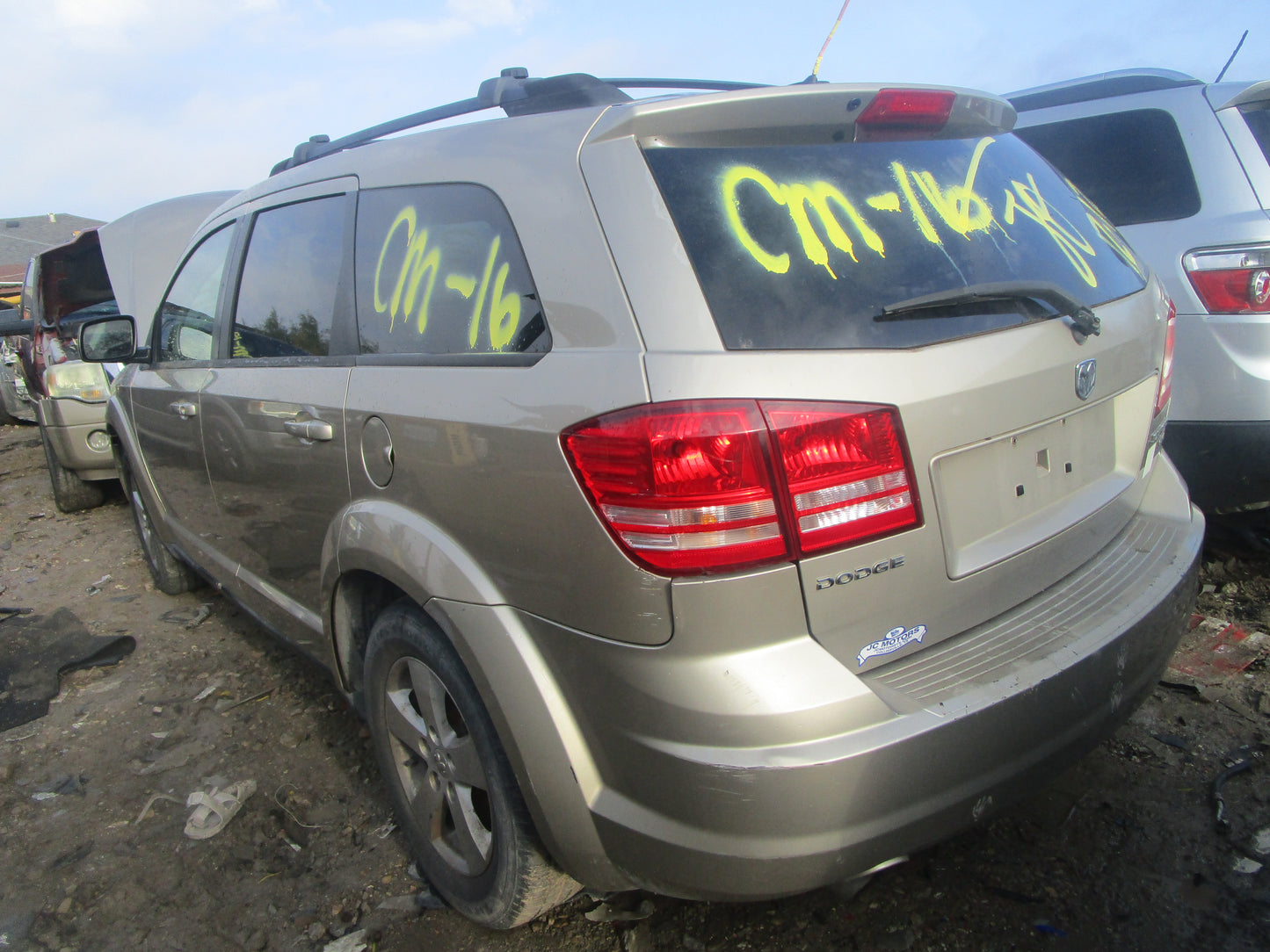 1/2 2009 - 2020 Dodge Journey | All Parts A - F | SKU #:16726 CM-16