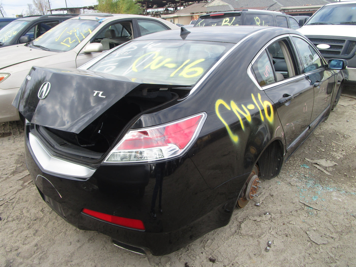 1/2 2009 - 2014 Acura TL | All Parts A - F | SKU #: 16746 CN-16