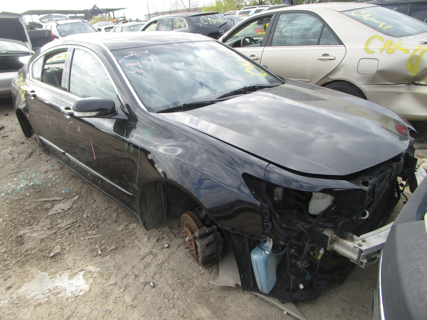 1/2 2009 - 2014 Acura TL | All Parts A - F | SKU #: 16746 CN-16