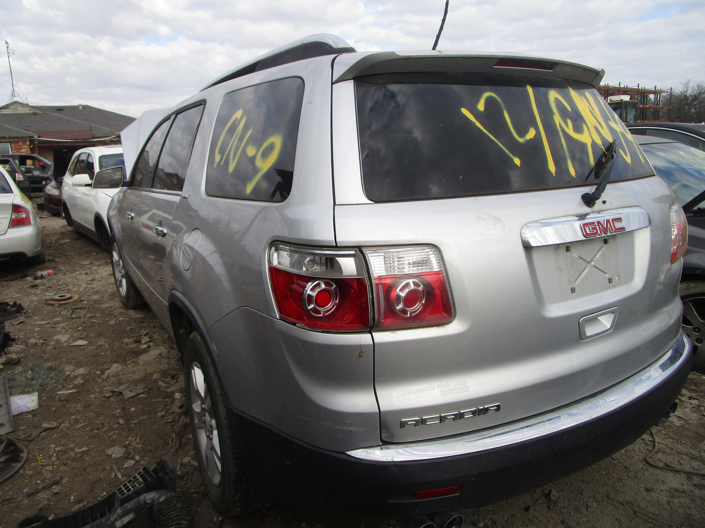2/2 2007 - 2012 GMC Acadia | All Parts G - Z | SKU #:16739 CN-9