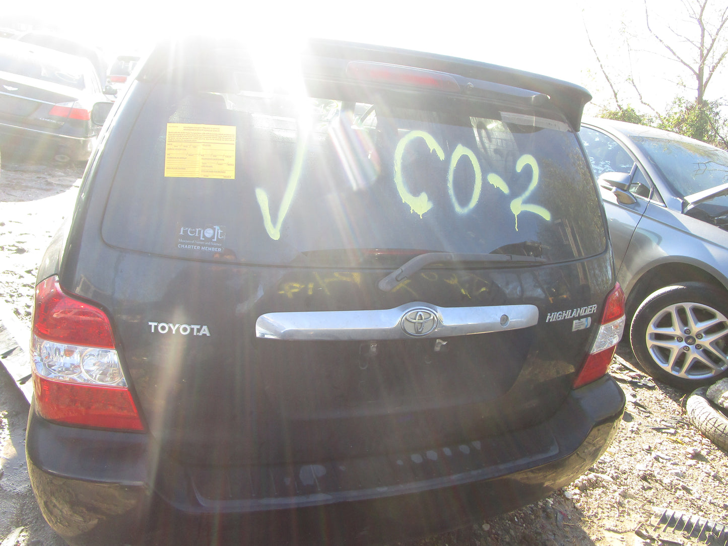 2/2 2004 - 2007 Toyota Highlander HYBRID | All Parts G - Z | SKU #:16752 CO-2