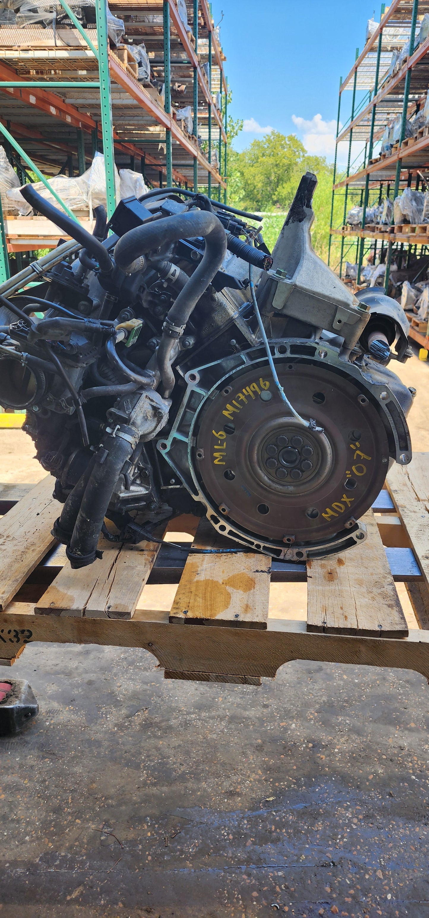 2007-2009 ACURA MDX - 3.7 L Engine -#M17496