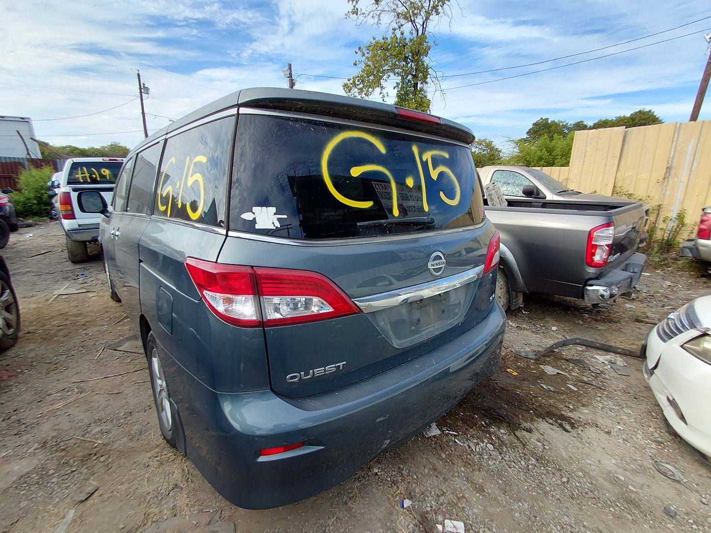 2011-2017 NISSAN QUEST | All Parts G - Z | SKU #: M17725