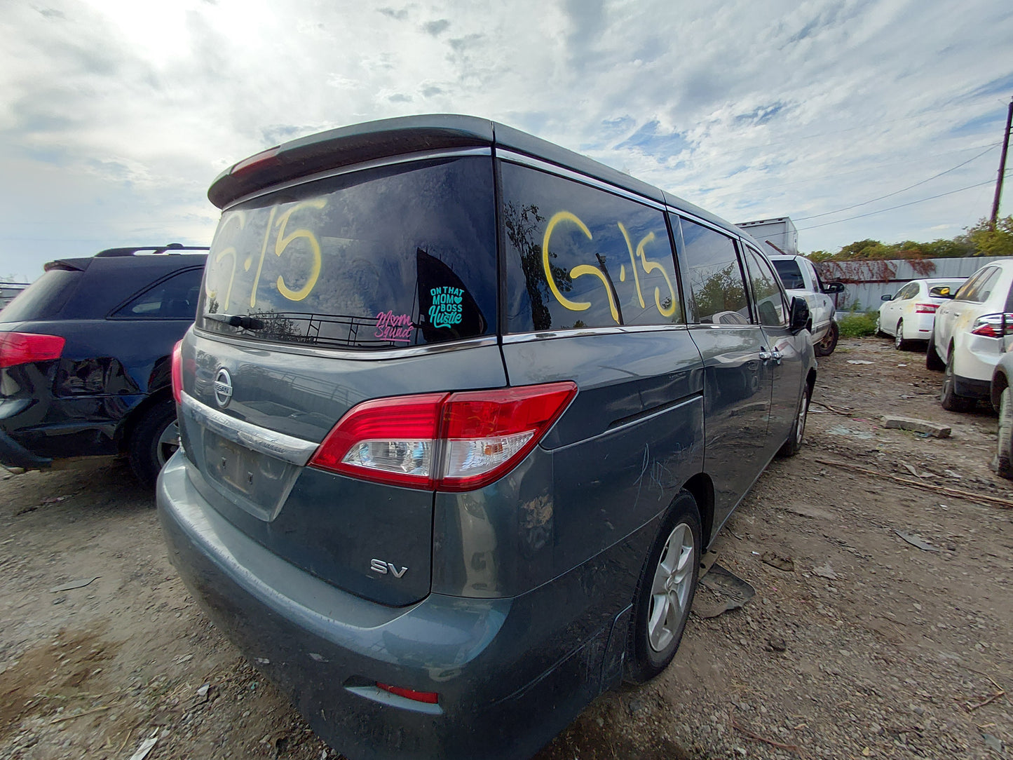 2011-2017 NISSAN QUEST | All Parts G - Z | SKU #: M17725