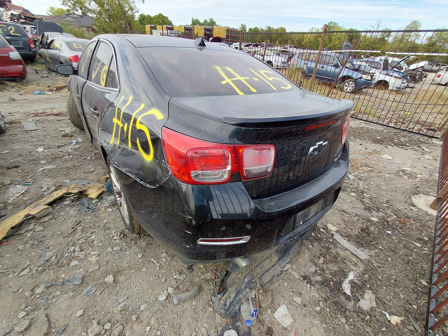 2/2 2013-2015 CHEVROLET MALIBU | All Parts G - Z | SKU #: M17745