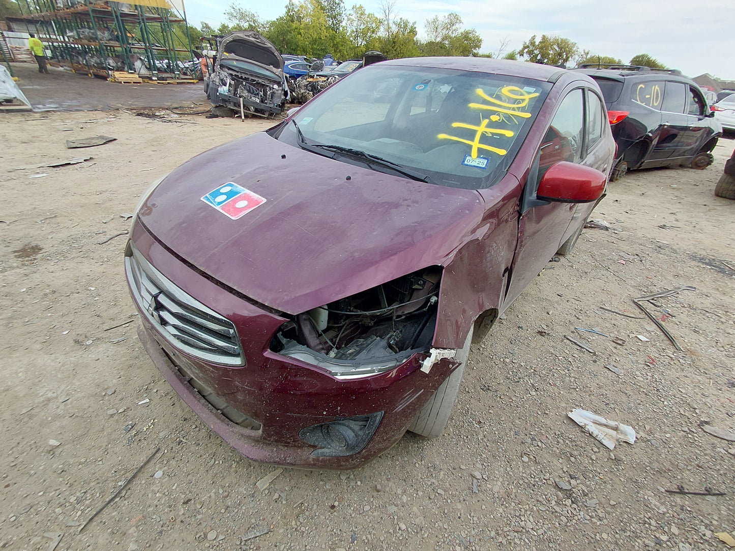 1/2 2017-2019 MITSUBISHI MIRAGE | All Parts A - F | SKU #: M17746