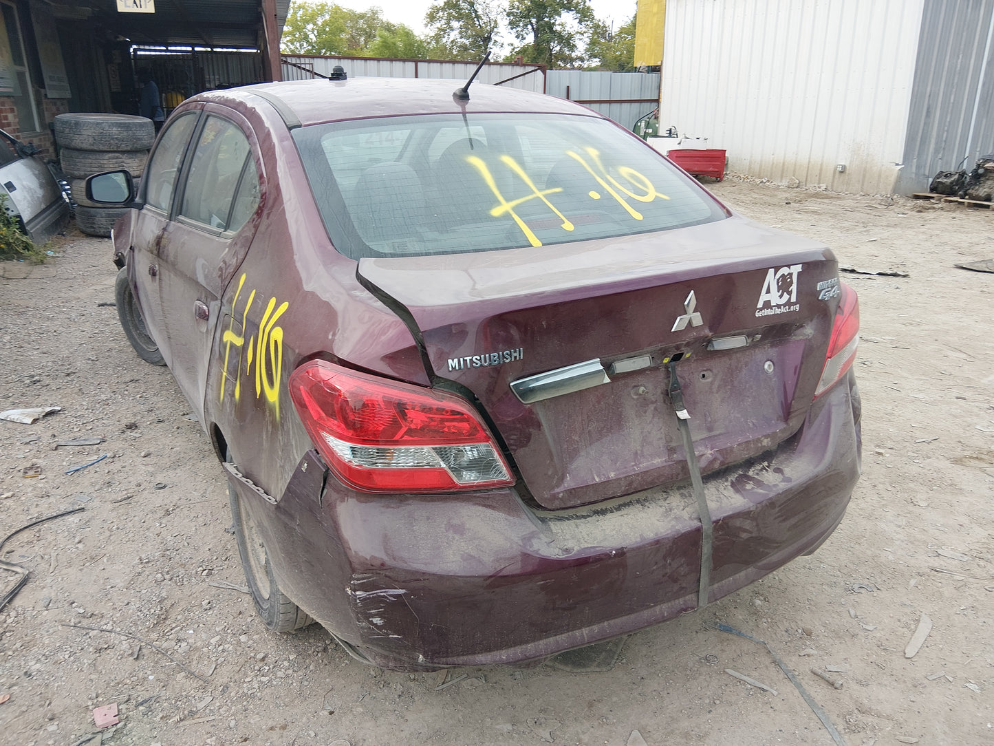 1/2 2017-2019 MITSUBISHI MIRAGE | All Parts A - F | SKU #: M17746