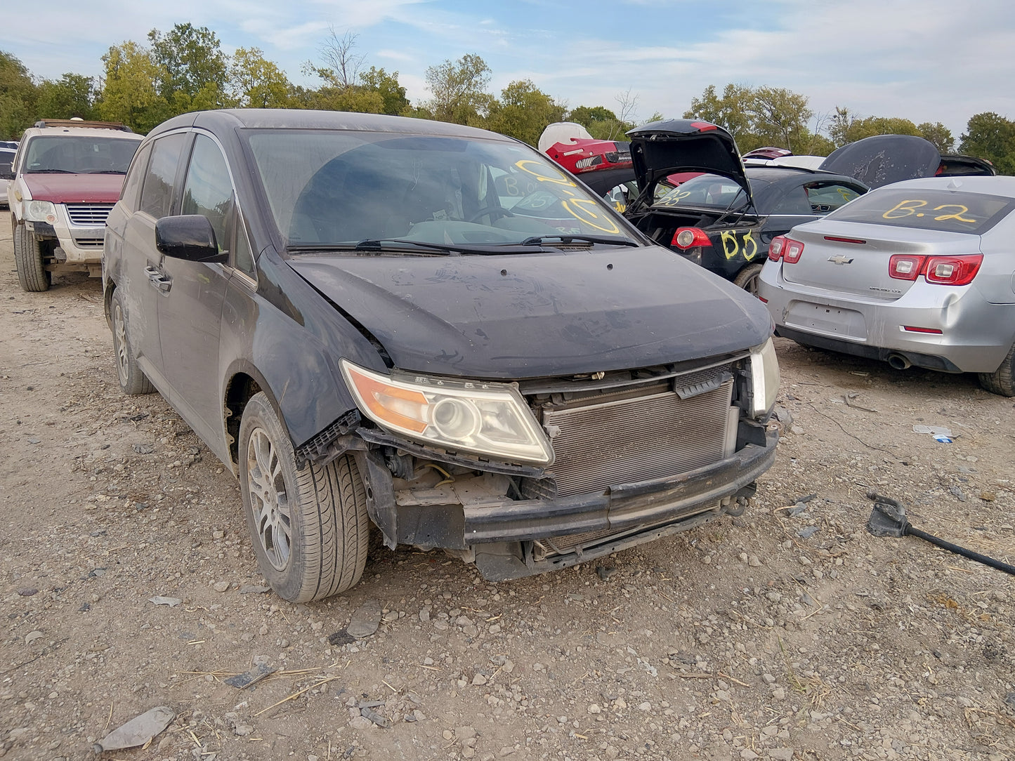 1/2 2013 HONDA ODYSSEY | All Parts A - F | STK # M17720
