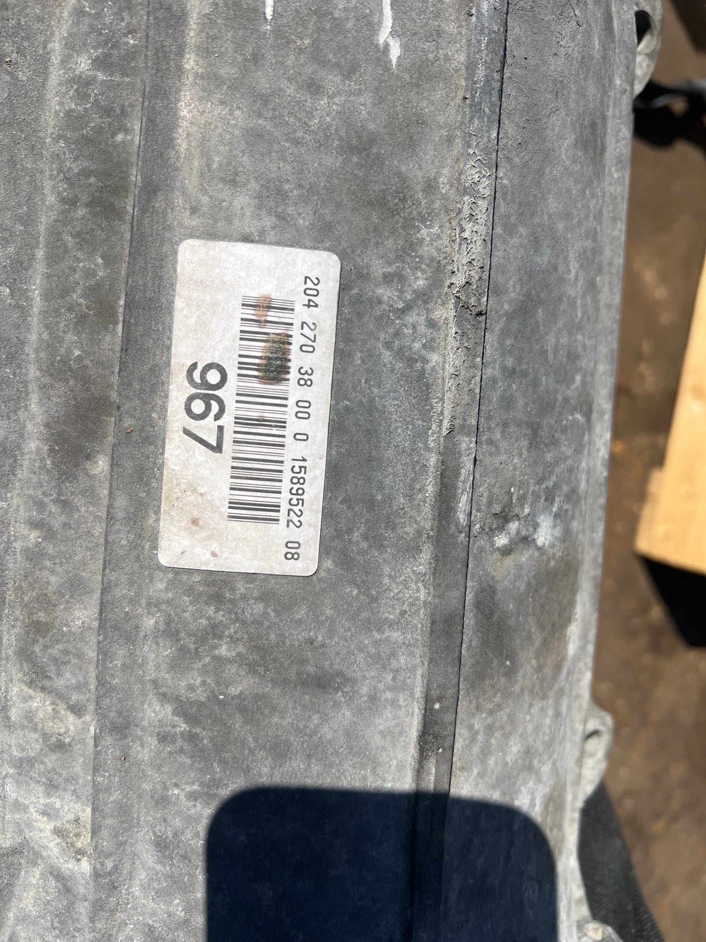 2008 MERCEDES BENZ C CLASS- AUTOMATIC TRANSMISSION -#M18261