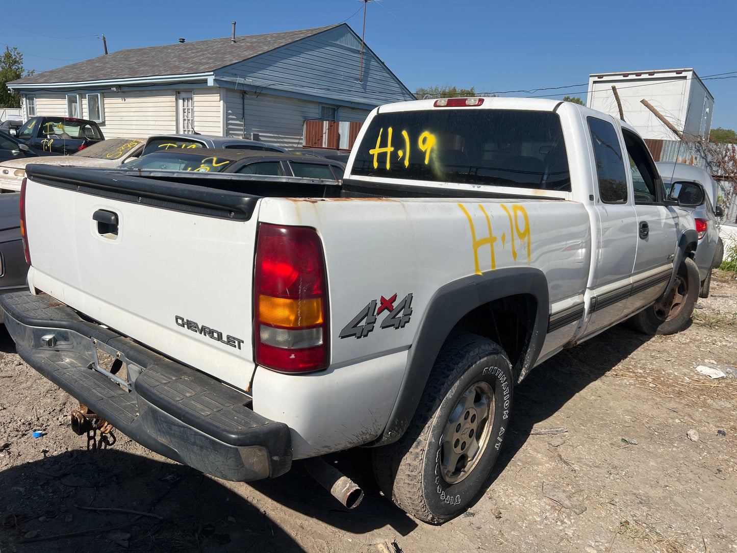 1/2 1999-2002 CHEVROLET SILVERADO | All Parts A - F | SKU #: M17749