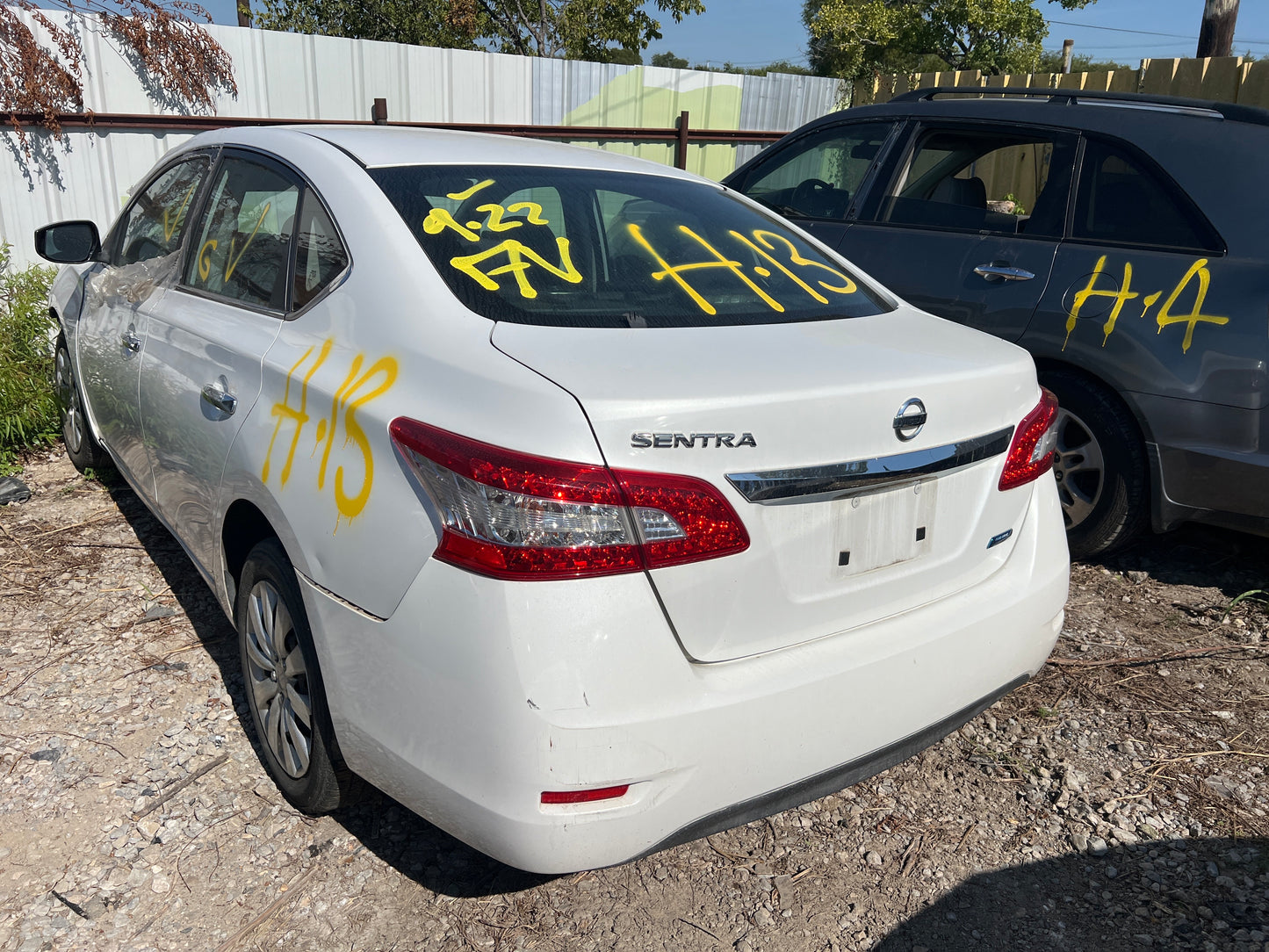 2/2 2013 NISSAN SENTRA | All Parts G - Z | SKU #: M17743
