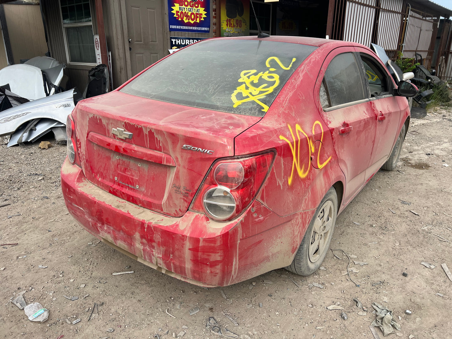 1/2 2012-2016 CHEVY SONIC | All Parts A - F | SKU #: M17552
