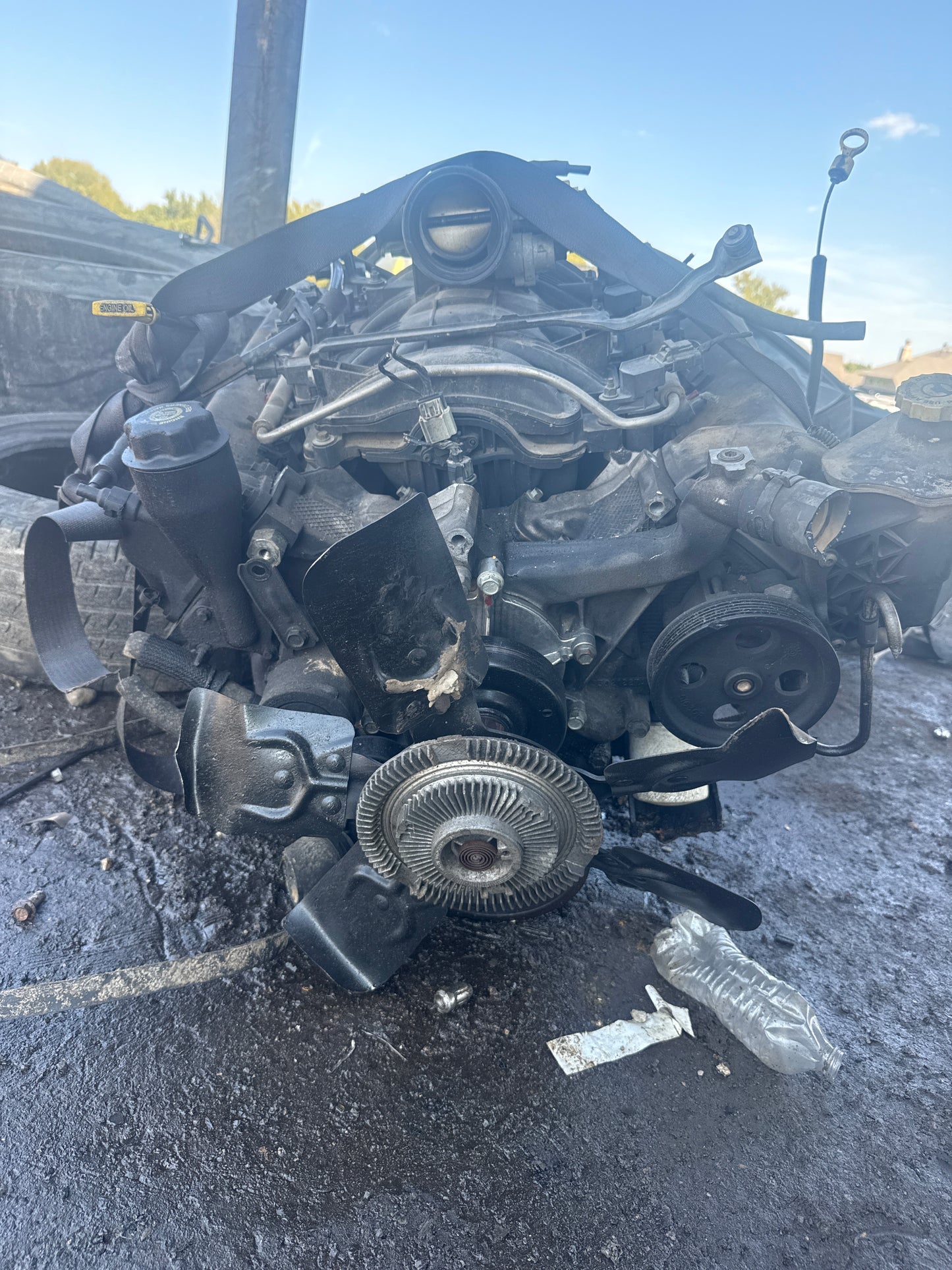 2004 DODGE RAM 1500 4.7 L ENGINE - #MS3316