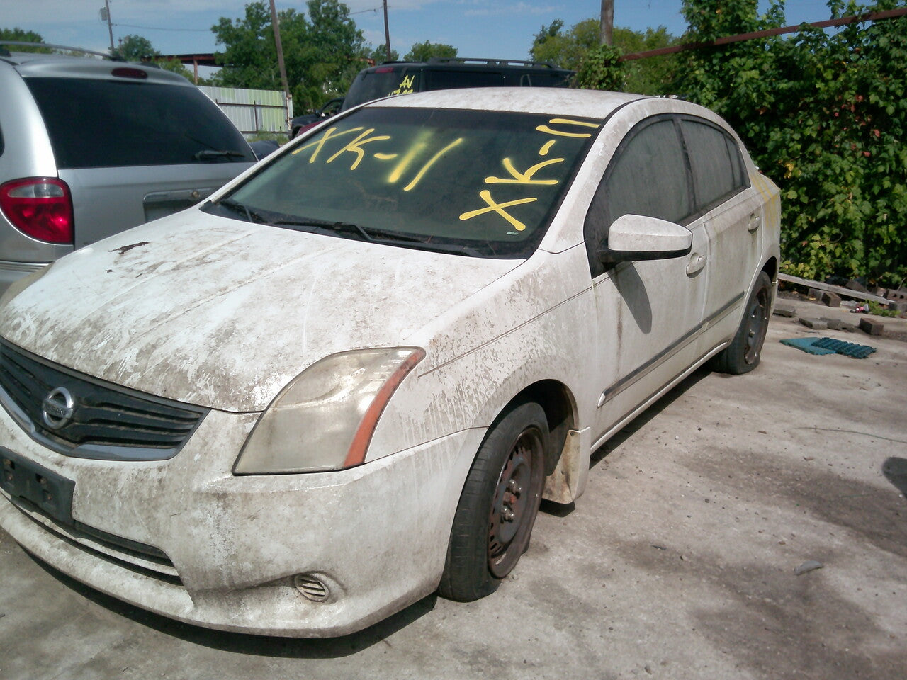1/2 2007 - 2012 Nissan Sentra | All Parts A - F | SKU #: M17481 - XK-11
