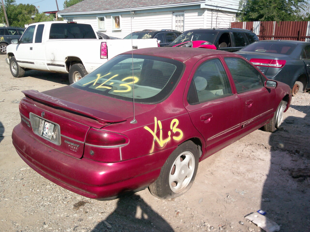 2/2 1995 - 1999 Mercury Mystique | All Parts G - Z | SKU #: M17493 - XL-3