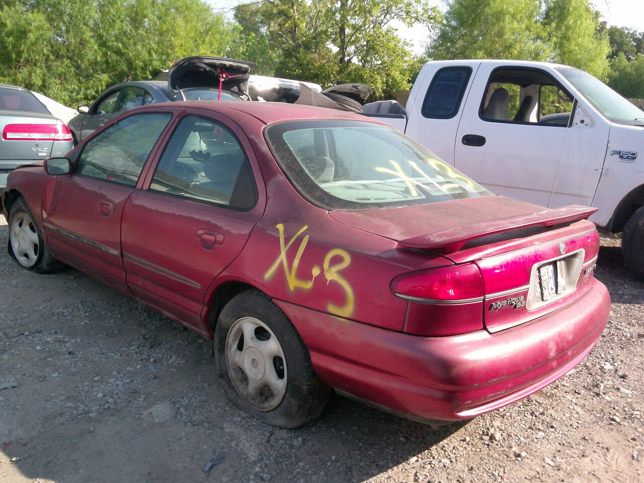 2/2 1995 - 1999 Mercury Mystique | All Parts G - Z | SKU #: M17493 - XL-3