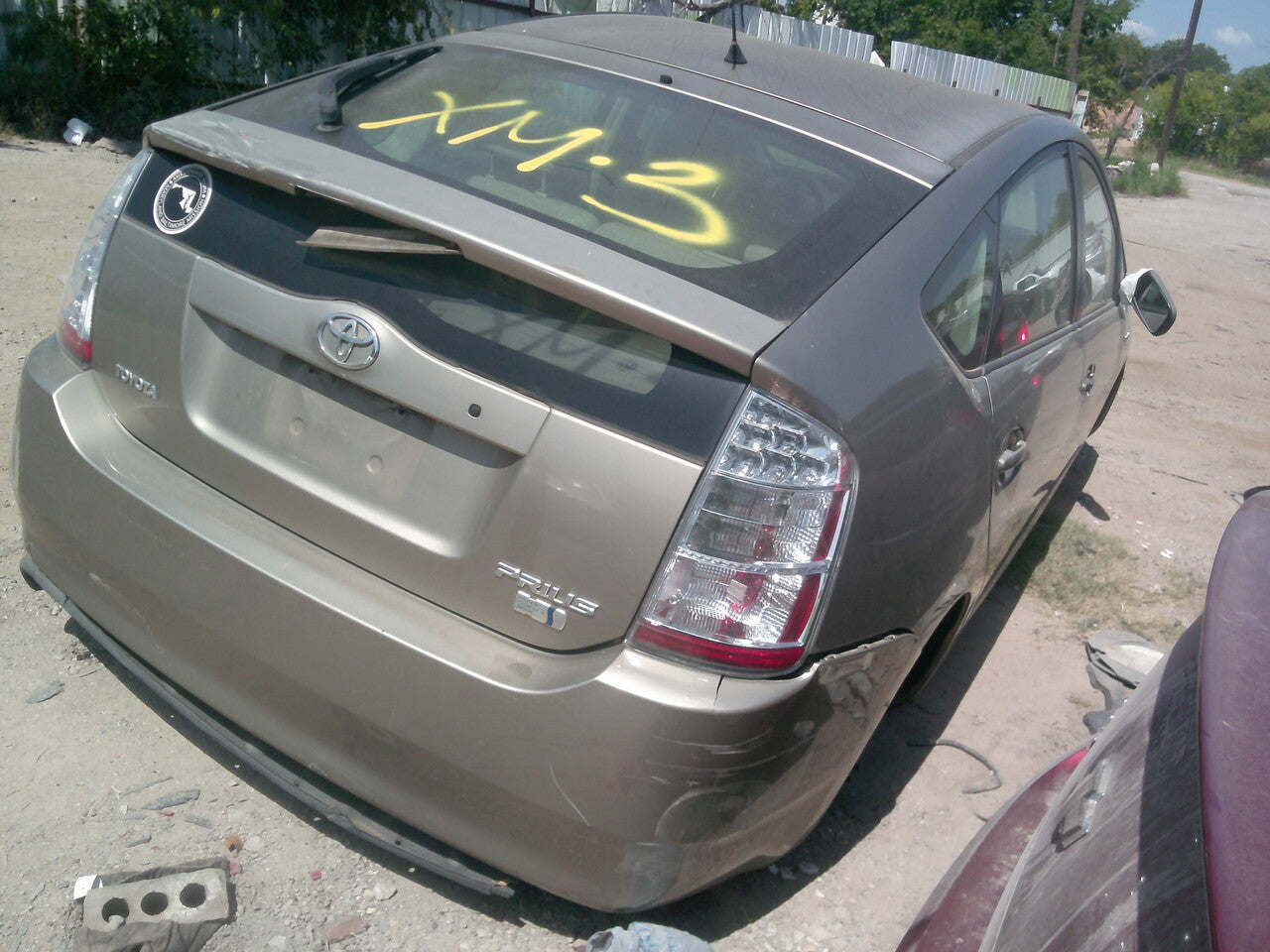 1/2 2004 - 2010 Toyota Prius | All Parts A - F | SKU #: M17513 - XM-3