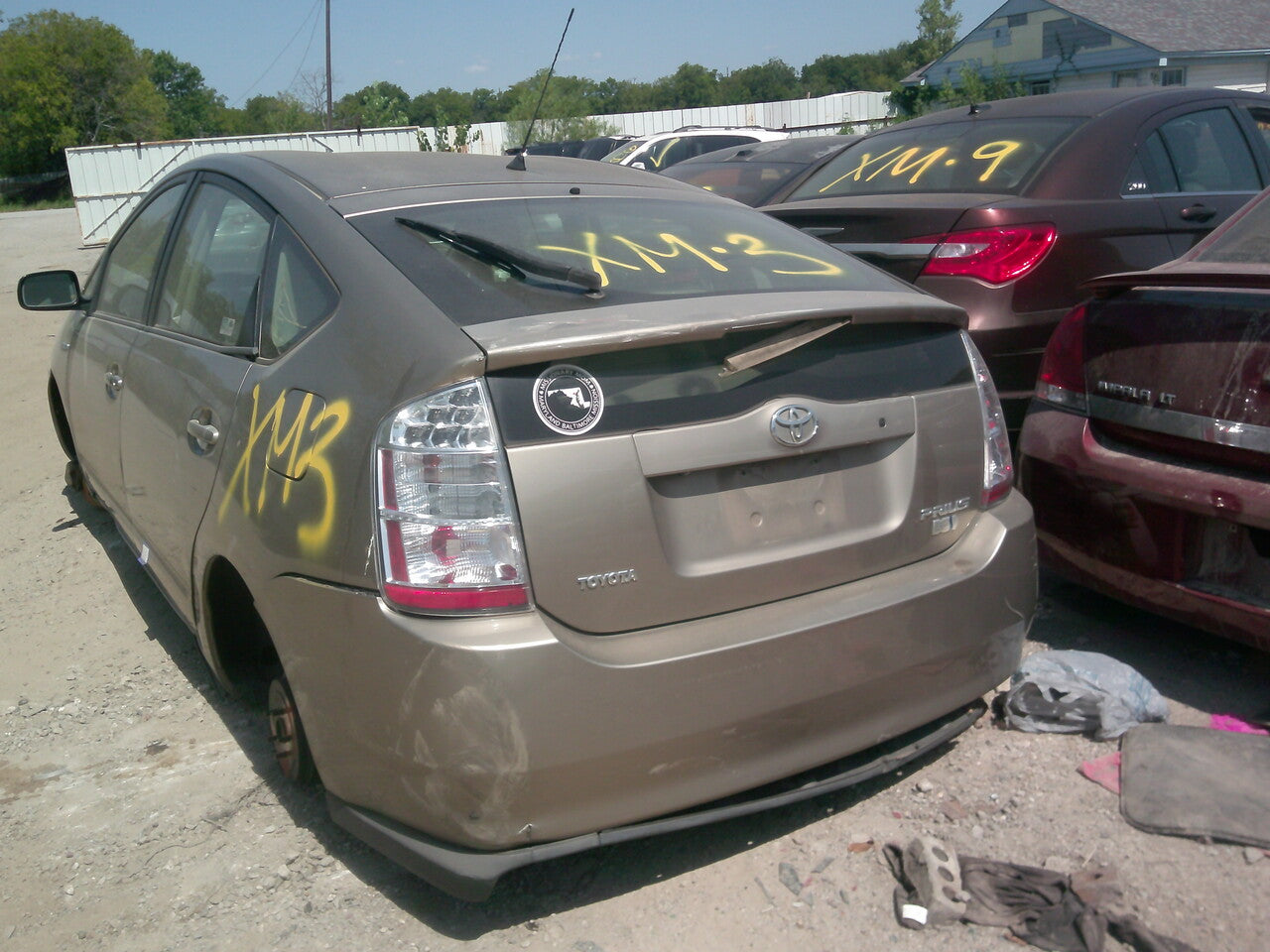 1/2 2004 - 2010 Toyota Prius | All Parts A - F | SKU #: M17513 - XM-3
