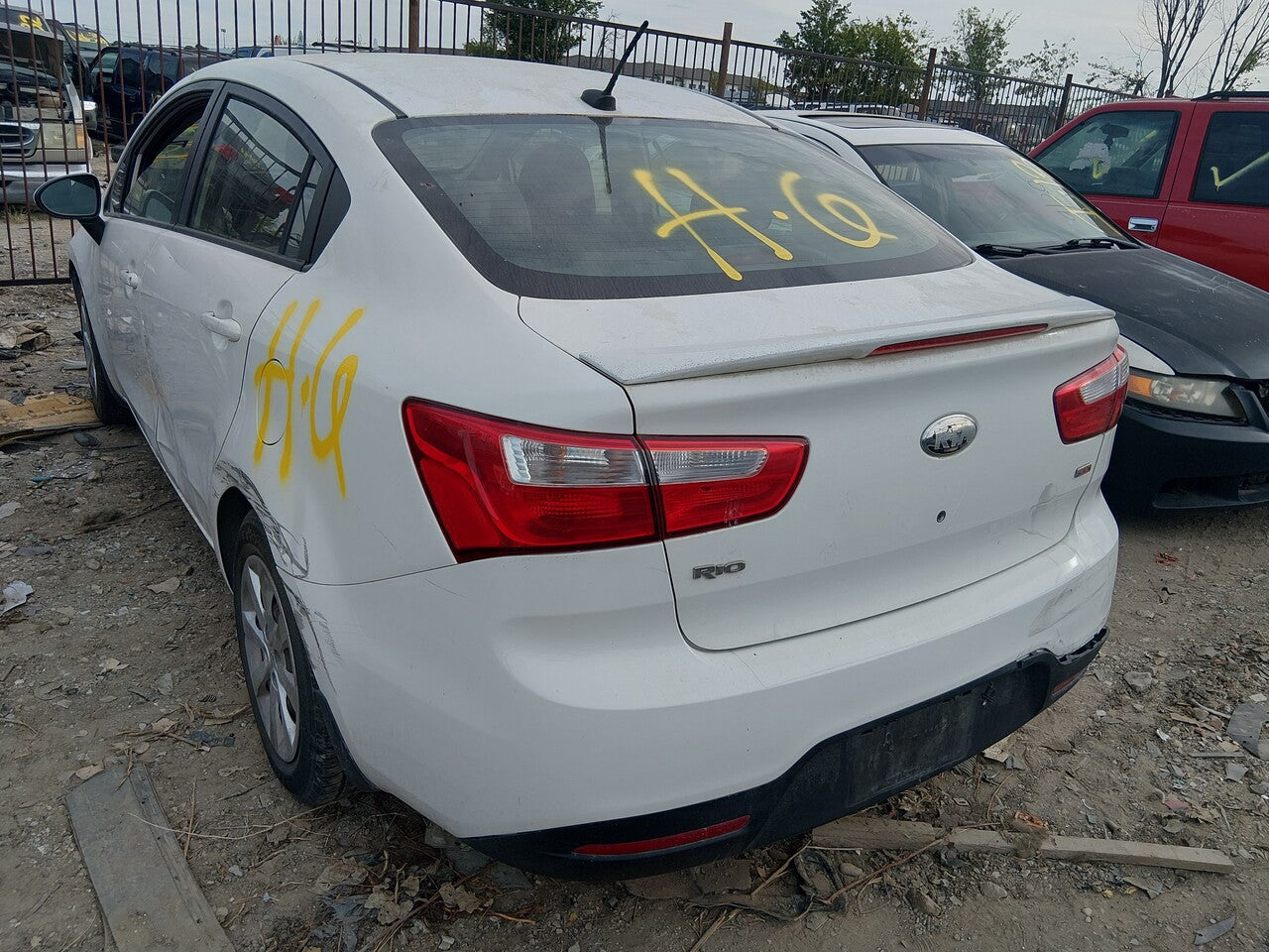 1/2 2012 - 2017 Kia Rio | All Parts A - F | SKU #: M17736 - H-6