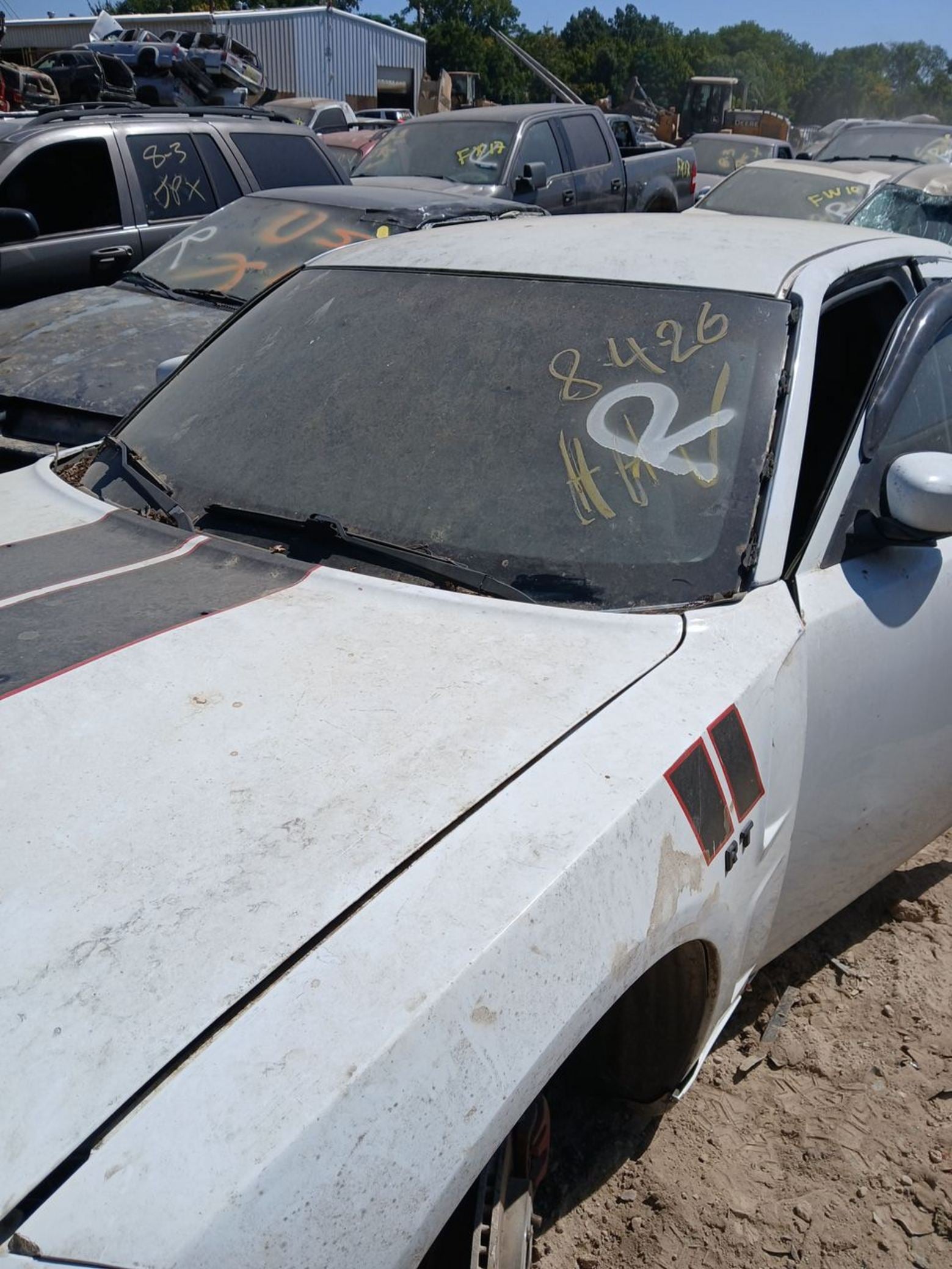 Door Window Glass Front Driver Side 2006 - 2010 Dodge Charger main image