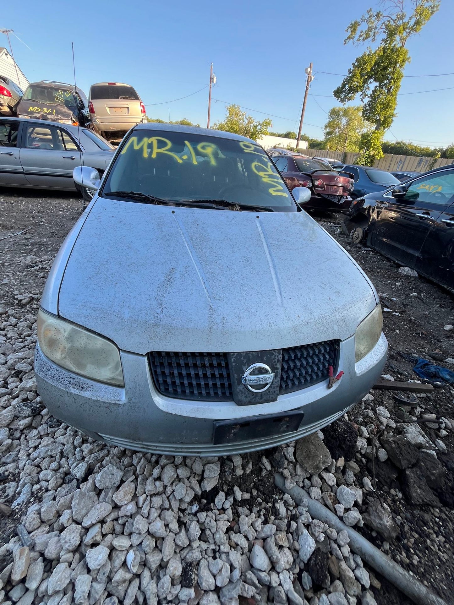 Vent Window Glass Rear Door Passenger Side 2000 - 2006 Nissan Sentra main image