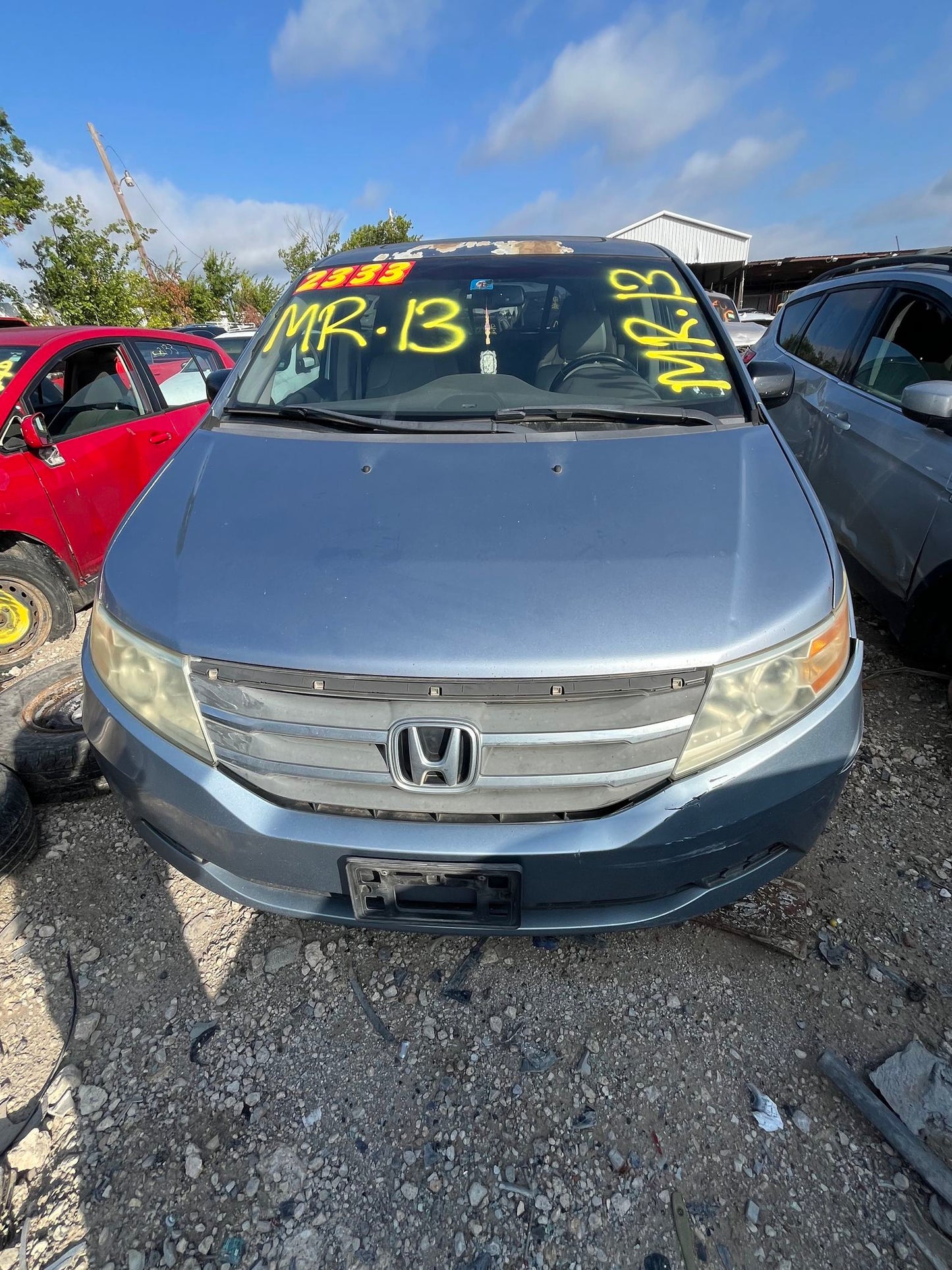 HVAC Blower Motor Rear 2011 - 2017 Honda Odyssey main image