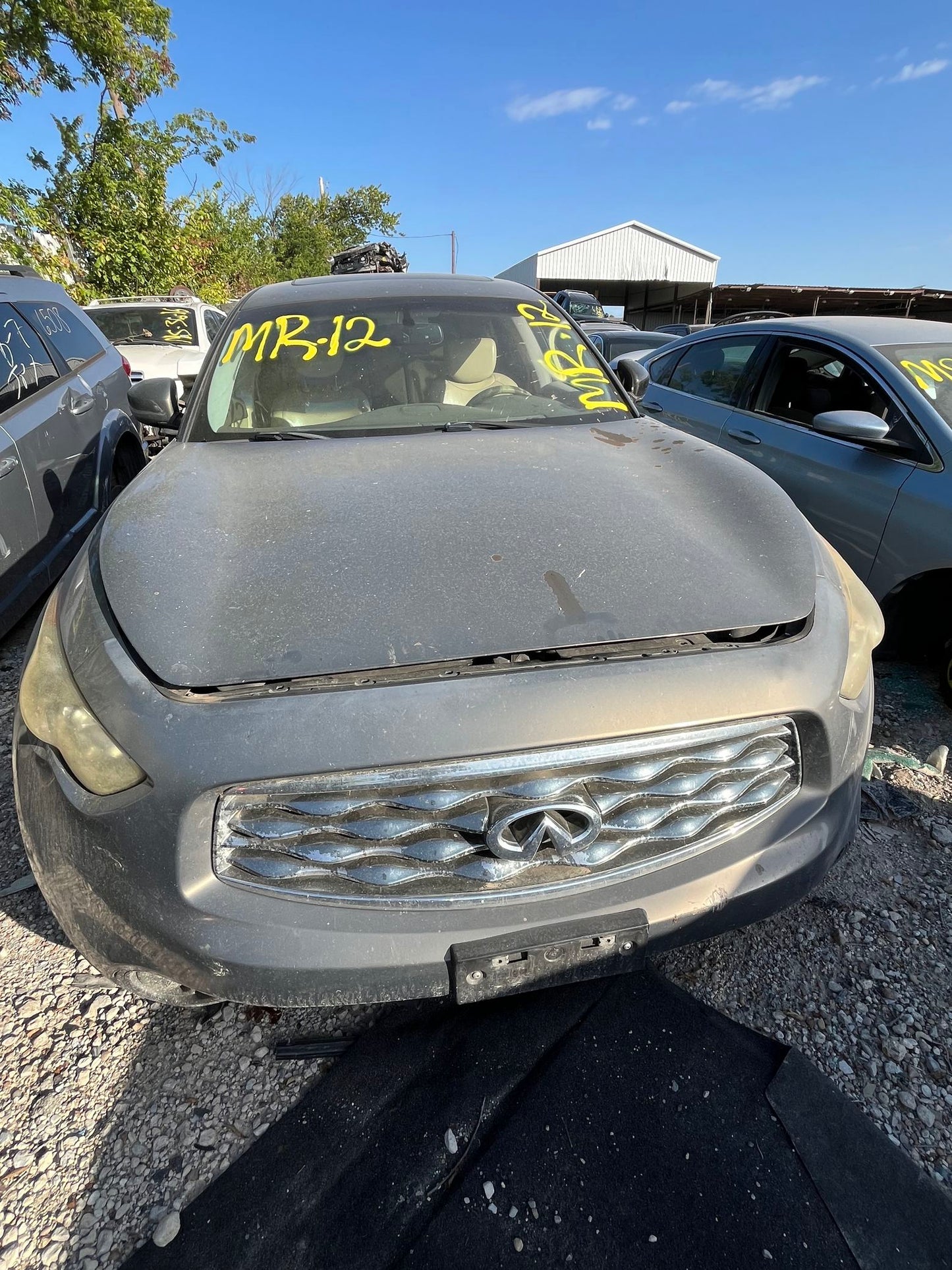 Airbag Curtain Passenger Side 2009 - 2013 Infiniti FX35 main image