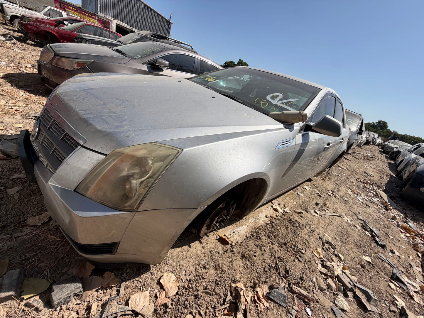 Quarter Window Glass Passenger Side 2008 - 2013 Cadillac CTS main image