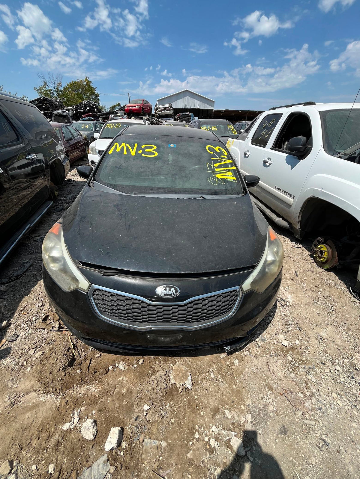 A/C Condenser 2014 - 2018 Kia Forte main image
