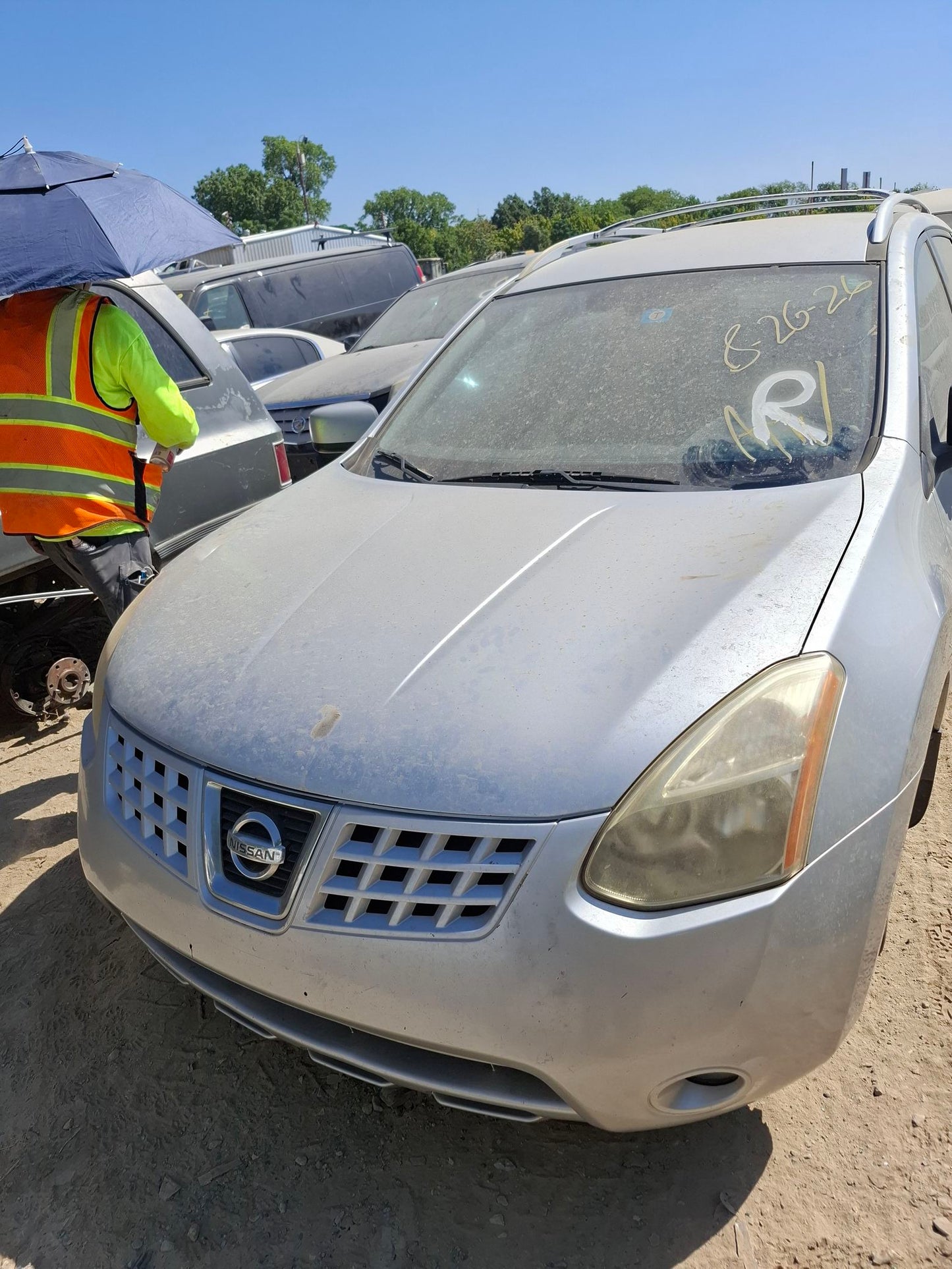 Quarter Window Glass Passenger Side 2008 - 2013 Nissan Rogue main image