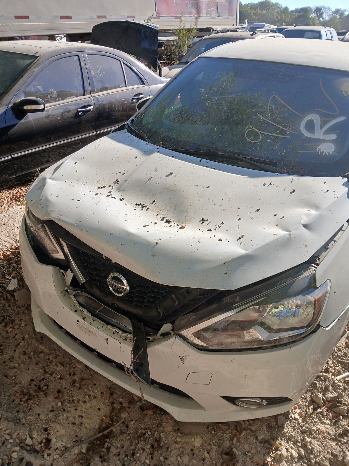 B-Pillar Trim Panel Driver Side 2013 - 2019 Nissan Sentra main image
