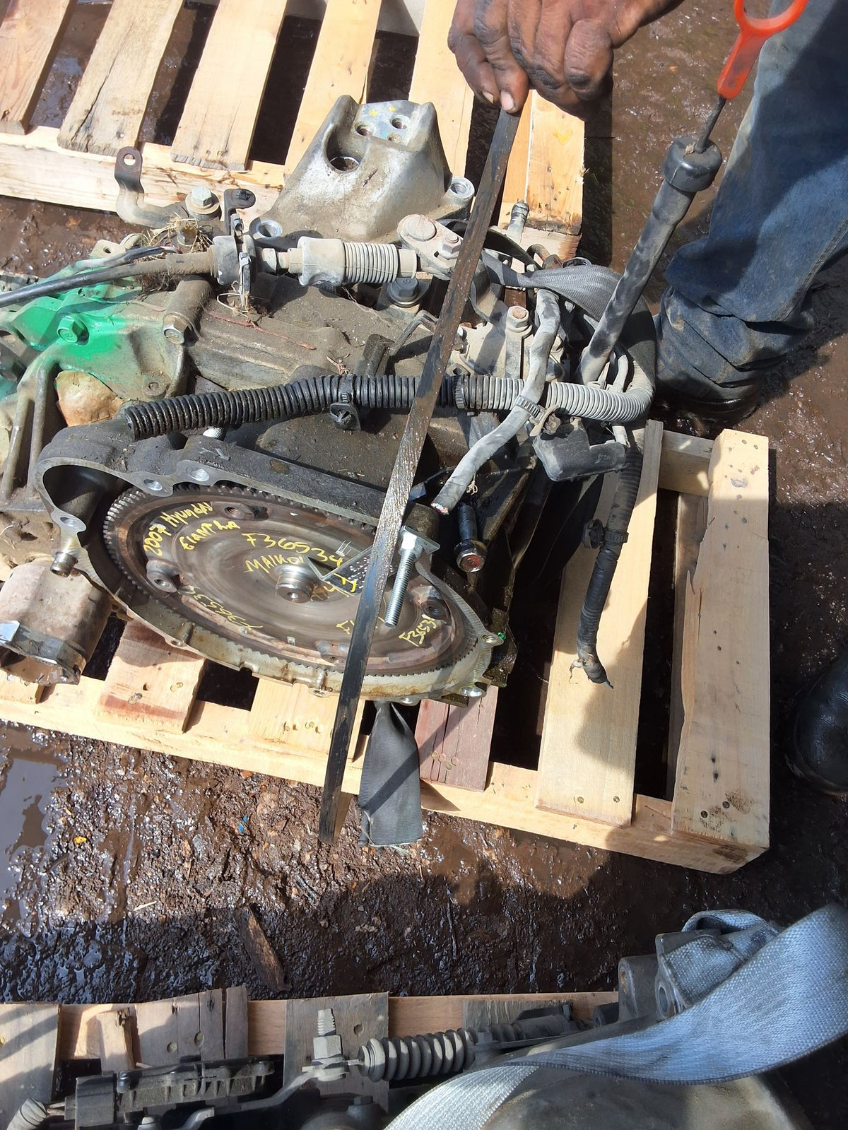 2007-2008 Hyundai Elantra AT, (2.0L, bottom pan) Federal emissions Transmission main image