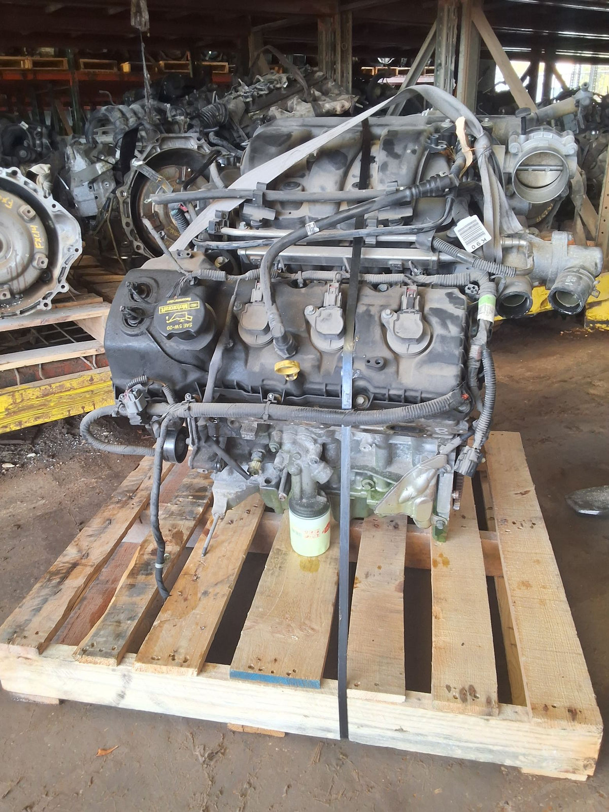 2013-2016 Lincoln MKS 3.7L Engine main image