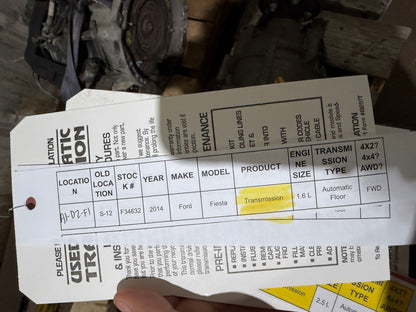2008 Ford Escape Automatic FWD Transmission main image