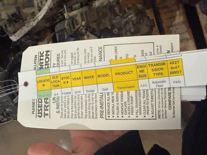 2012 Volkswagen Passat Automatic FWD Transmission main image