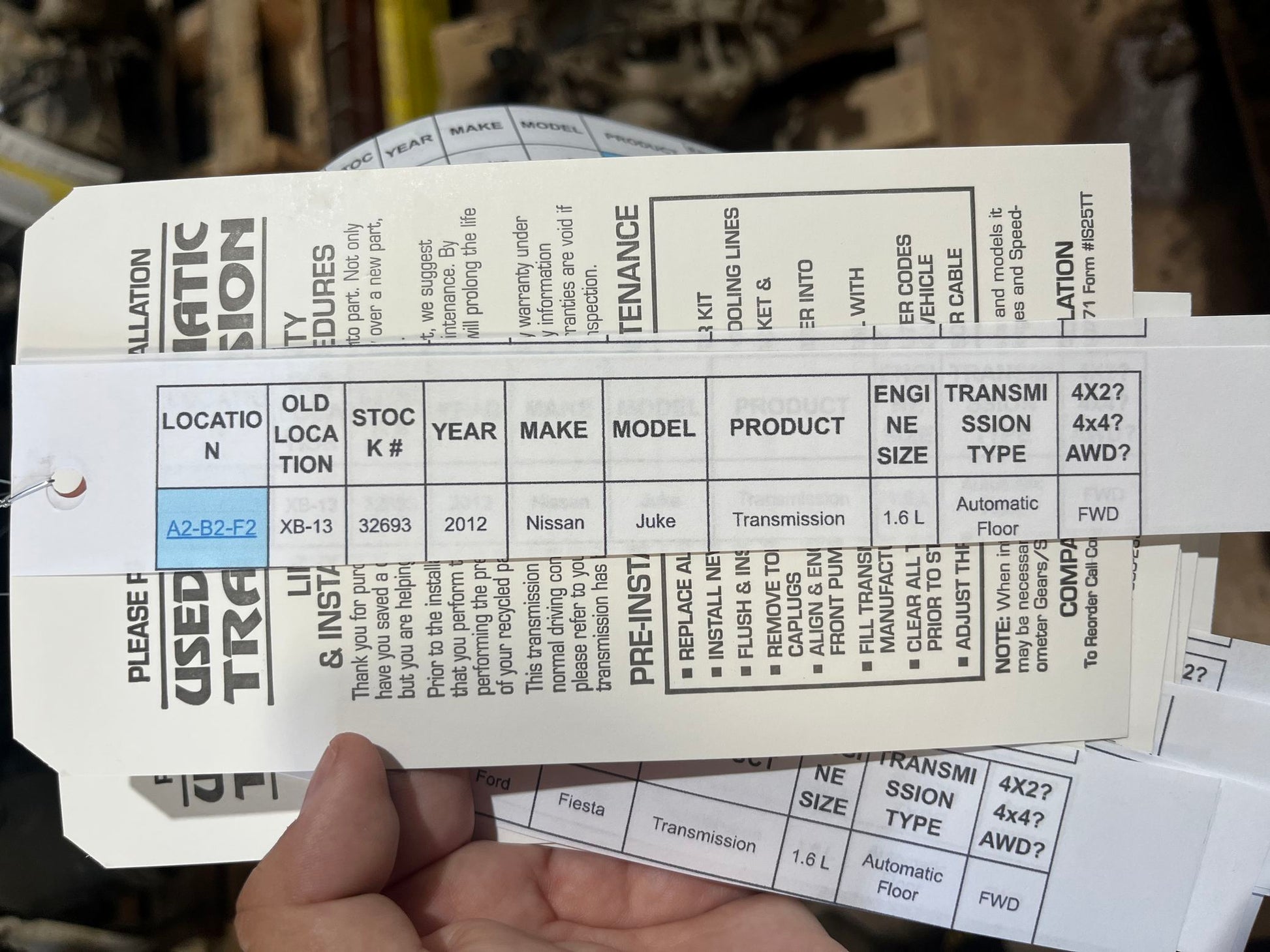 2002 Ford F150 Automatic RWD Transmission main image
