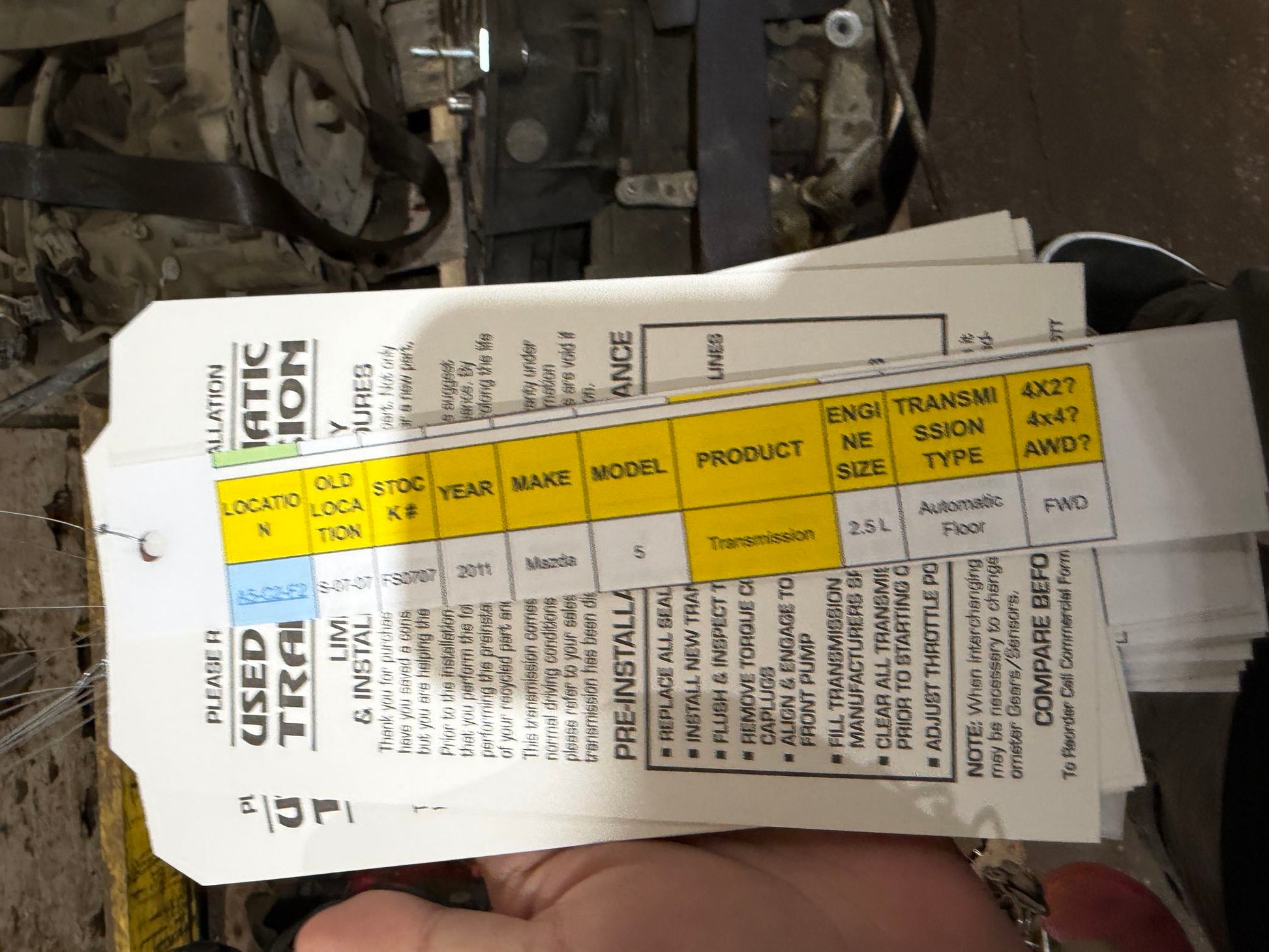 2008 Infiniti G35 Automatic RWD Transmission main image
