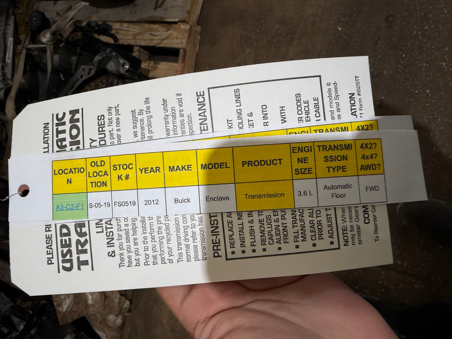 2010 Volkswagen Jetta Automatic FWD Transmission main image