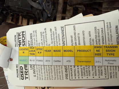 2012 Volkswagen Tiguan Automatic FWD Transmission main image