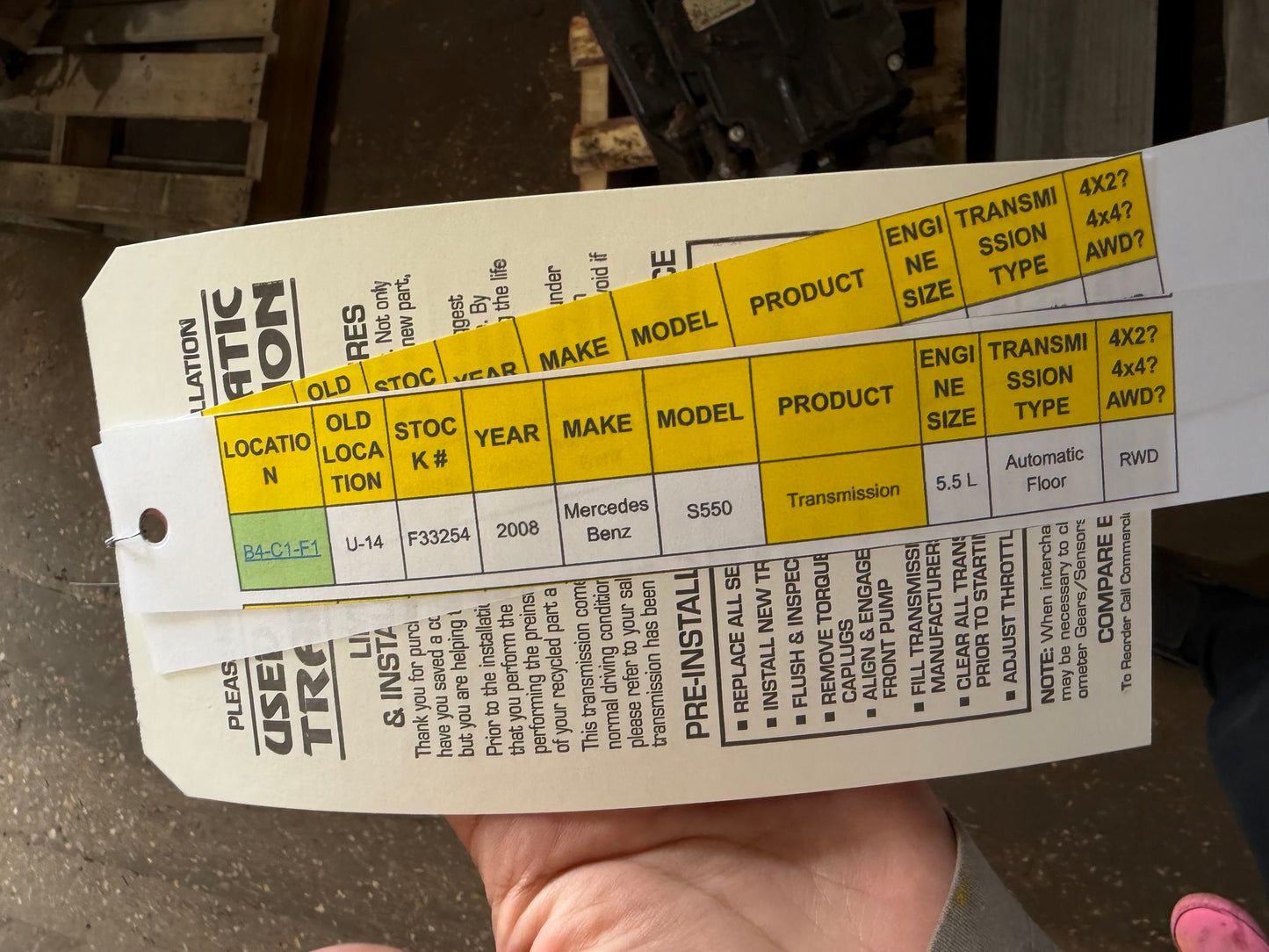 2013 Dodge Journey Automatic FWD Transmission main image